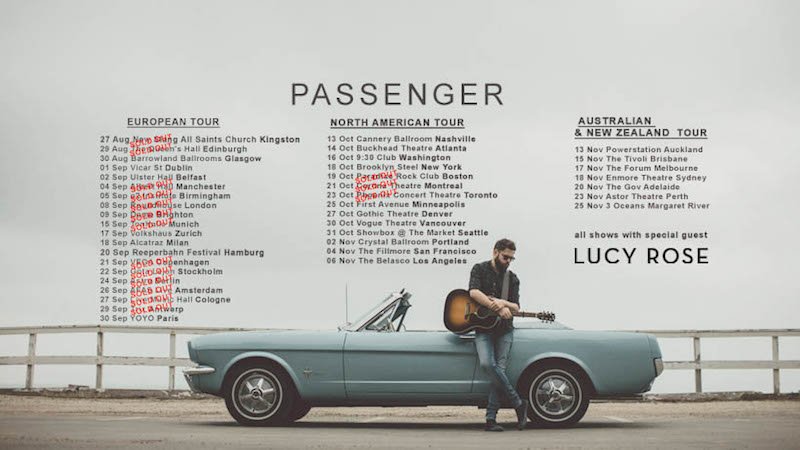 Passenger Tour Dates