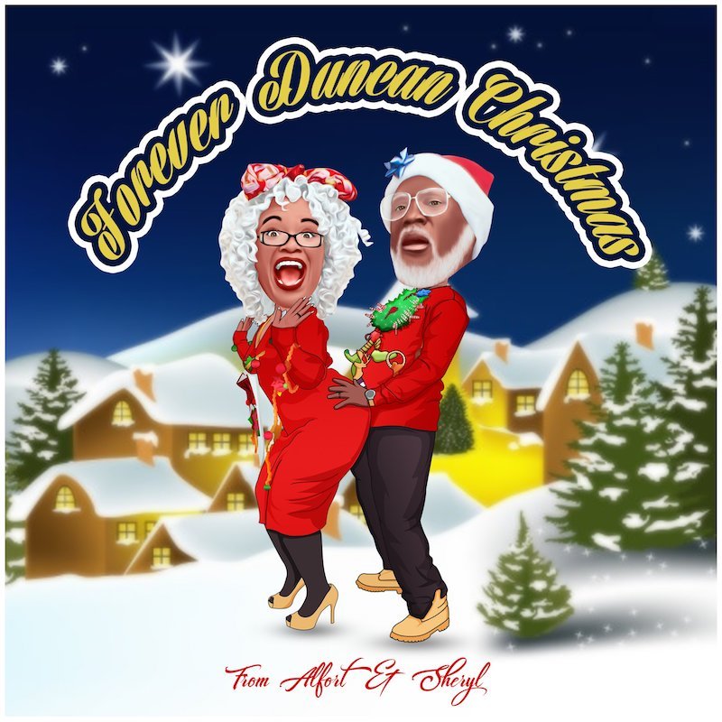 Alfred Duncan & Sherrell Duncan – “Forever Duncan Christmas” artwork