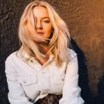 Astrid S press photo in downtown Brooklyn