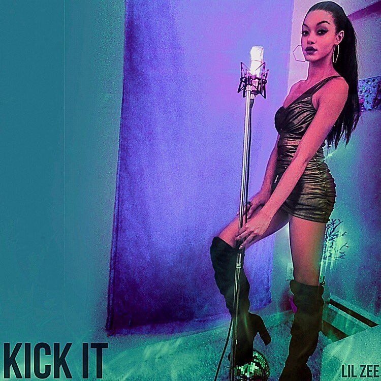 Lil Zee – “Kick It” artwork