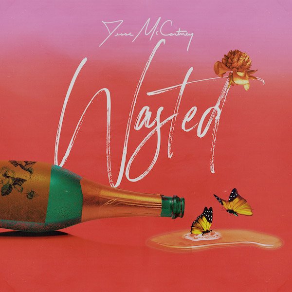 Jesse McCartney + Wasted artwork