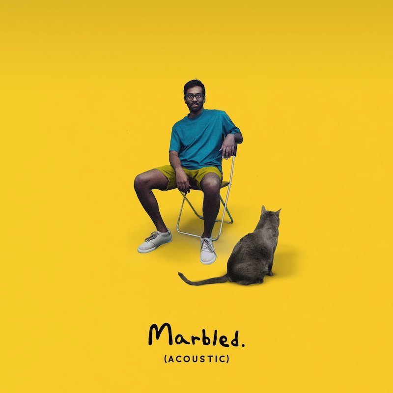 Abhi The Nomad - “Marbled (Acoustic)” artwork