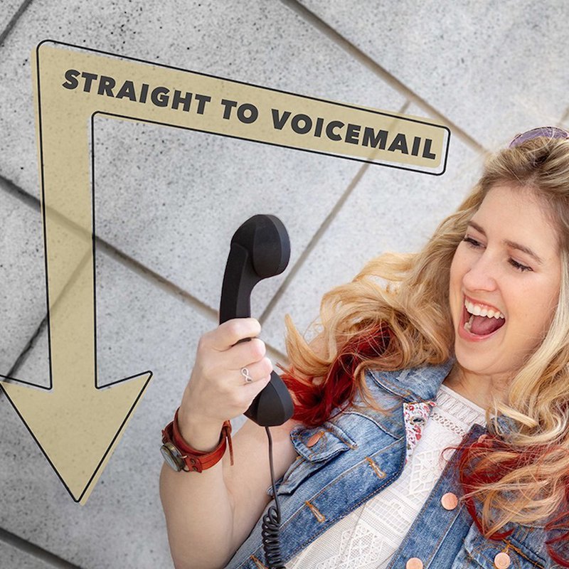Stacy Gabel - “Straight to Voicemail” artwork