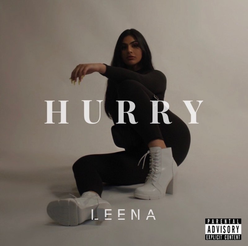 Leena – “Hurry” cover art
