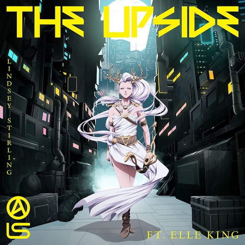Lindsey Stirling - “The Upside” single featuring Elle King cover art