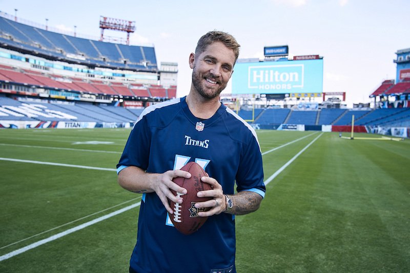 Hilton Honors Members Experience All-Access Exclusive Performance by Brett Young + Photo Credit by Koury Angelo for Getty Images for Hilton