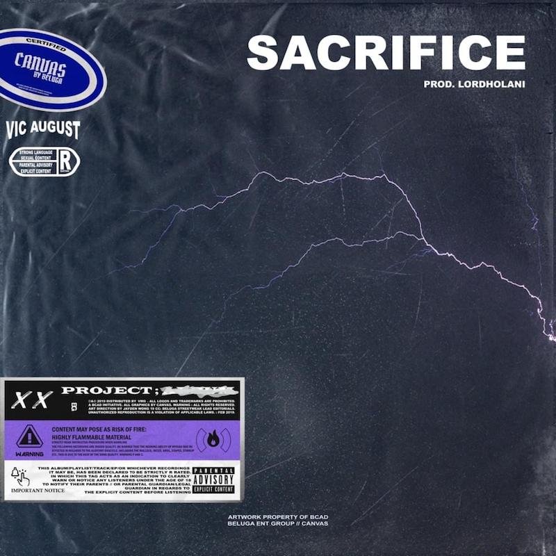 Vic August - “Sacrifice” cover