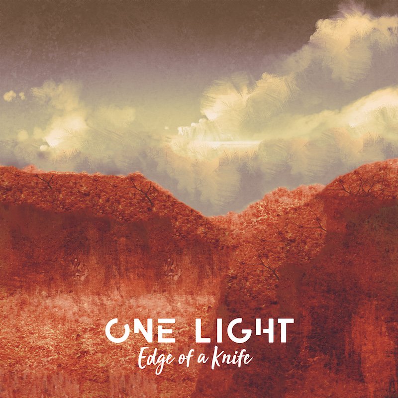 One Light + edge of a knife cover