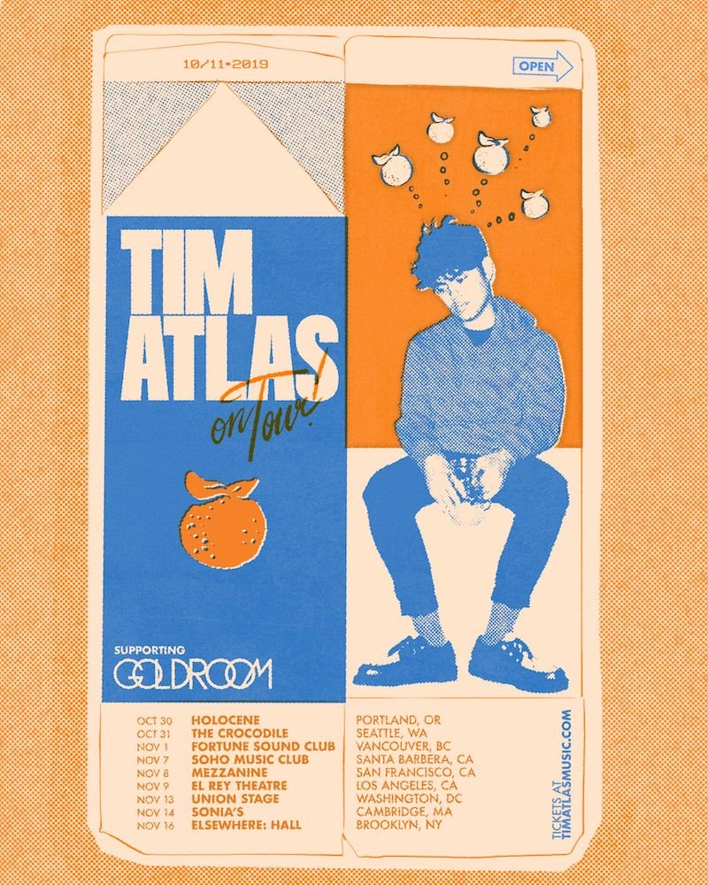 Tim Atlas on Tour supporting Goldroom