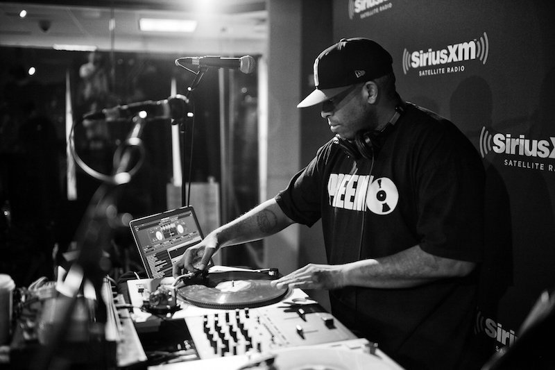 DJ Premier working