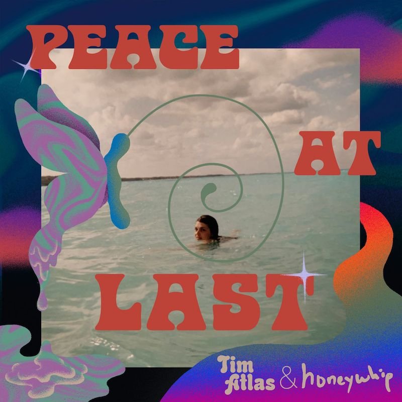 Tim Atlas & honeywhip - “Peace at Last” cover art
