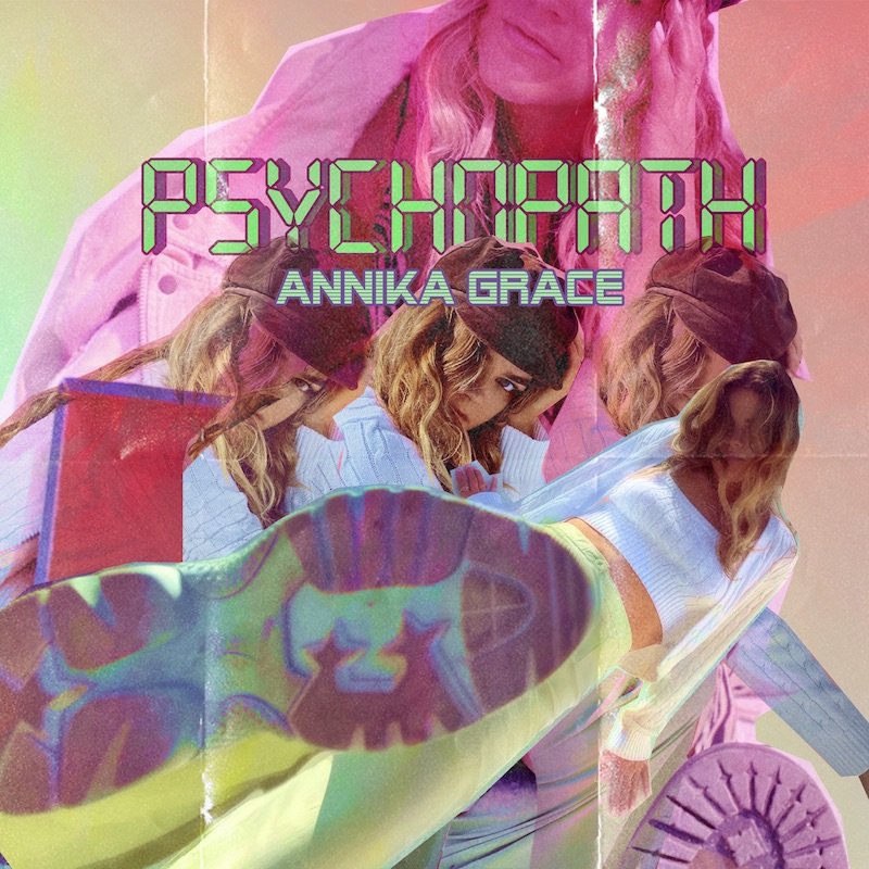 Annika Grace's “Psychopath” song cover art. 