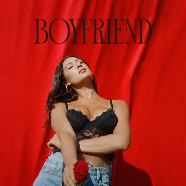 Leah Kate's “Boyfriend” song cover art. 