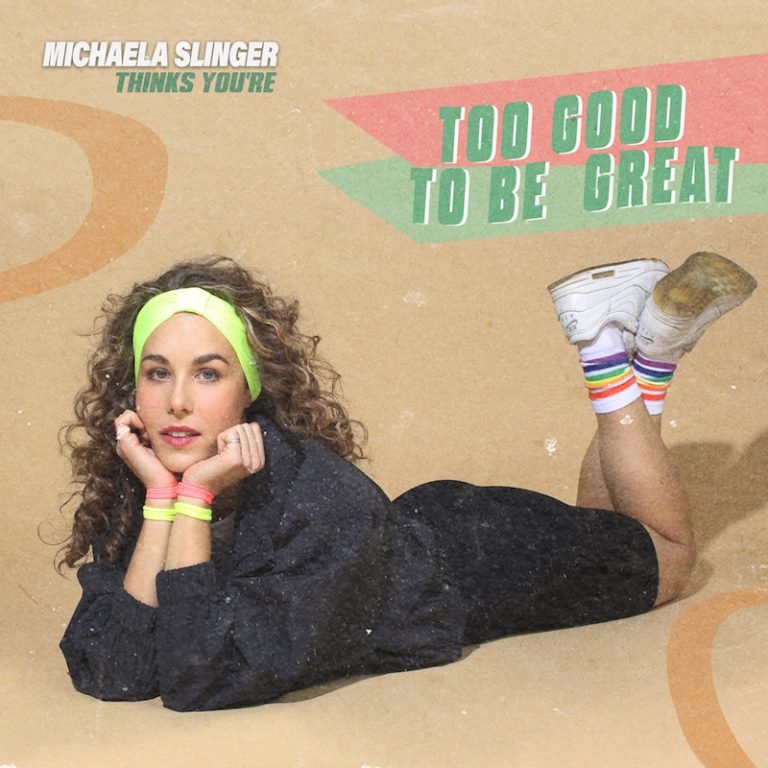 Michaela Slinger's “Too Good To Be Great” cover art.