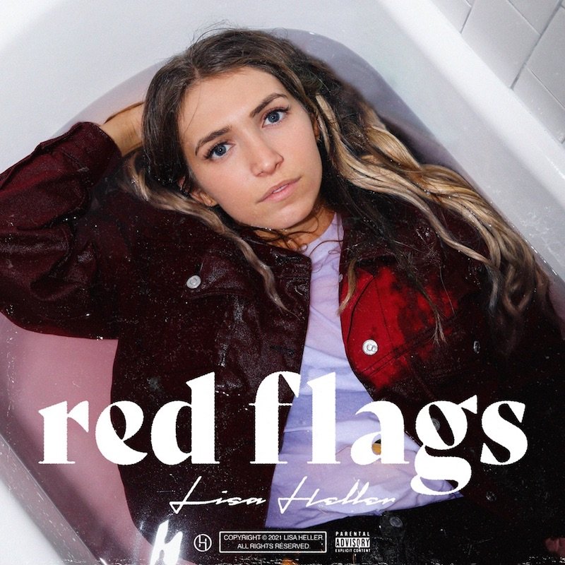 Lisa Heller - “Red Flags” song cover art