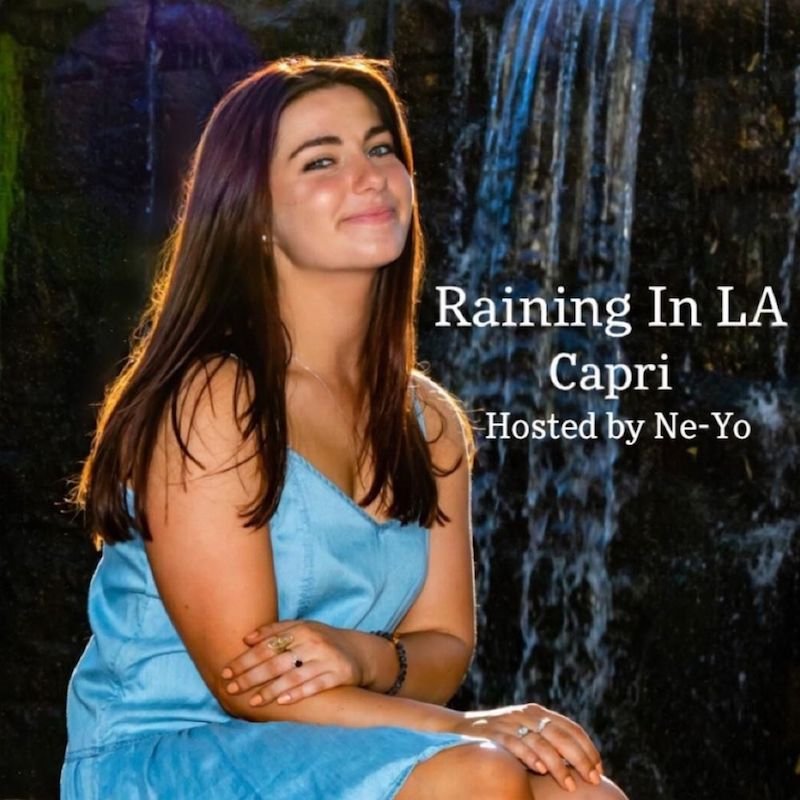 Capri - “Raining In LA” song cover art