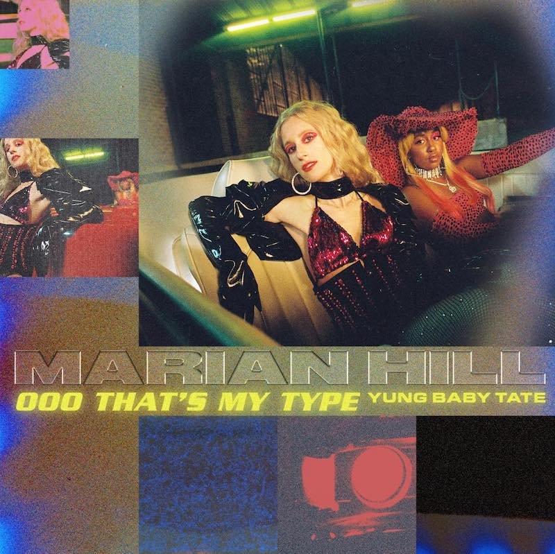 Marian Hill & Yung Baby Tate - “oOo that's my type” song cover art