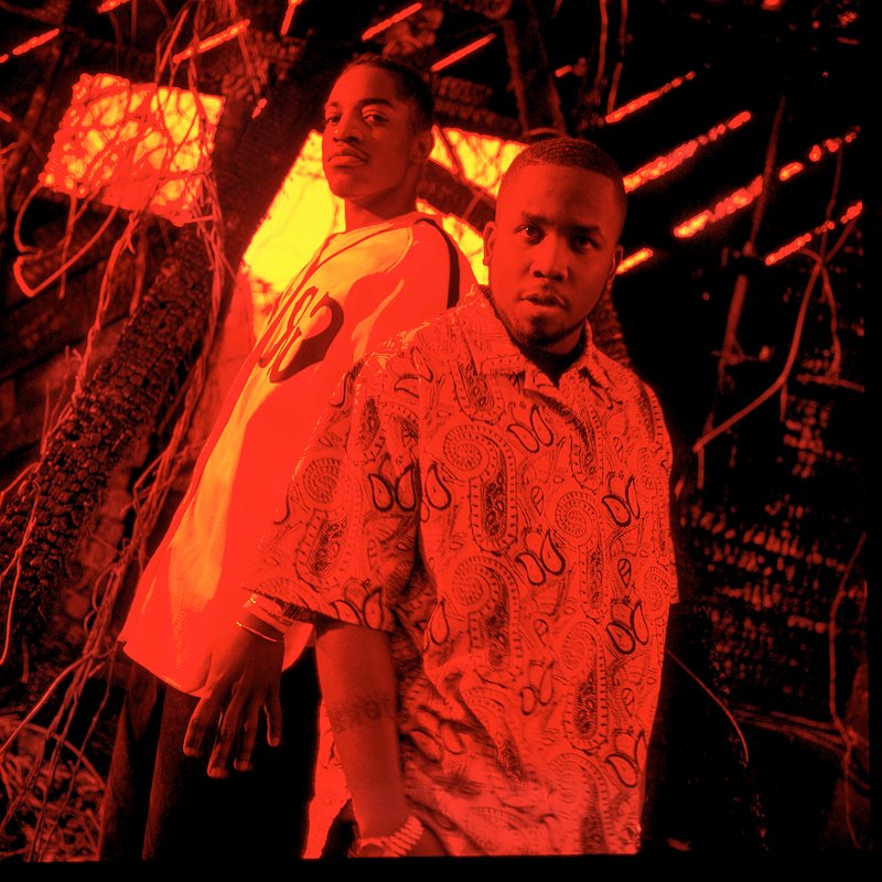 Dre + Big Boi, OutKast, Atlanta GA., Dec. 1995