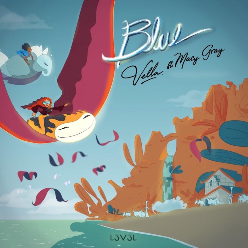 Vella and Macy Gray - “Blue” song cover art