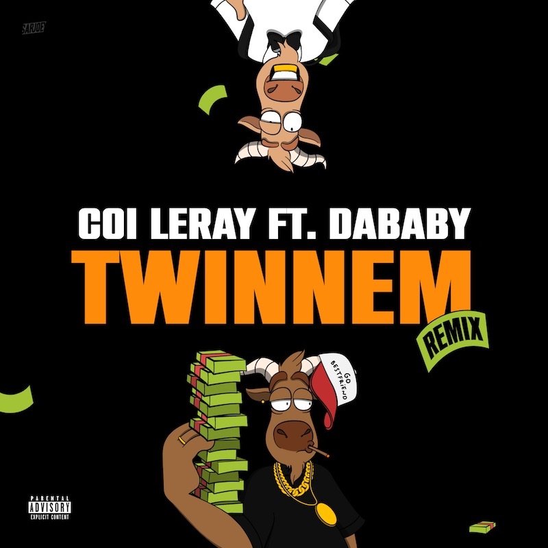 Coi Leray - Twinnem Remix_ song cover art