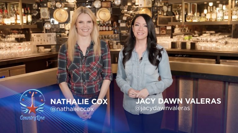 (L-R) CountryLine's Nathalie Cox and Jacy Dawn Valeras