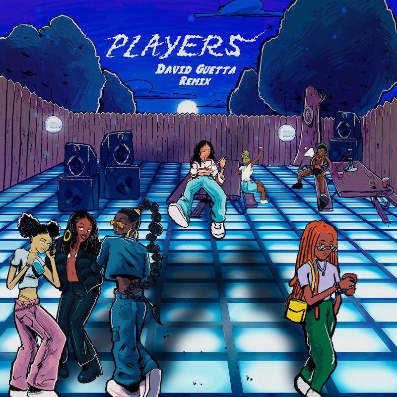 Coi Leray & David Guetta - “Players (David Guetta Remix)” cover art