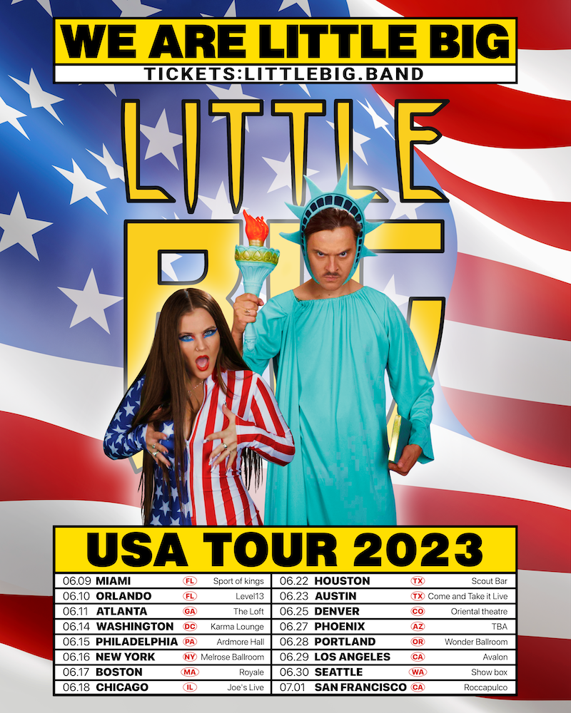 Little Big USA 2023 tour