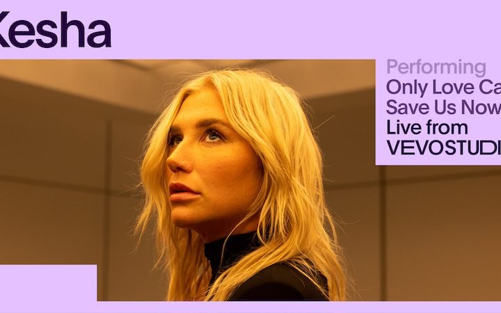 Kesha - “Only Love Can Save Us Now” thumbnail Vevo Studio