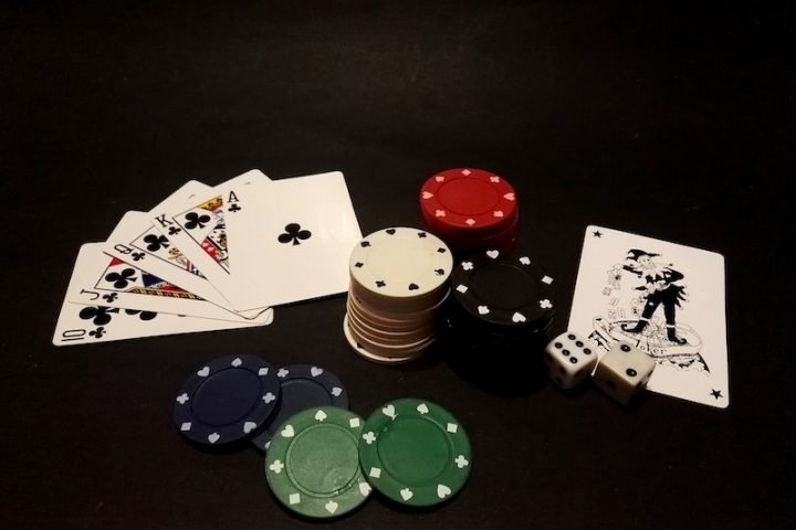 Poker card game casino