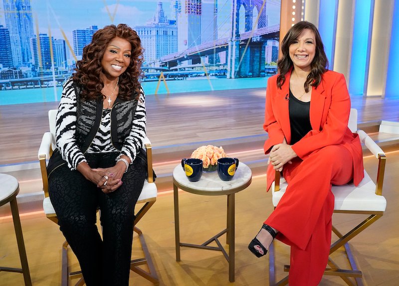 Gloria Gaynor and Betsy Schechter on Good Morning America