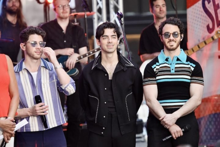 Jonas Brothers Perform live on Today Show. May 12, 2023, New York, USA.