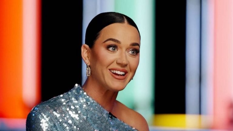 Katy Perry appears in this screen grab from an interview with Good Morning America.