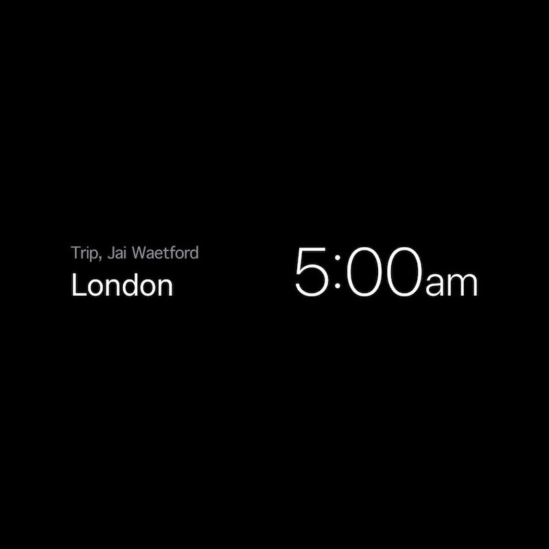 Trip and Jai Waetford - “5AM IN LONDON.” cover art
