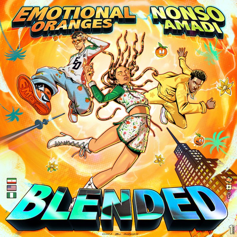Emotional Oranges & Nonso Amadi - “Blended” EP cover art