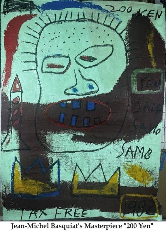 Jean-Michel Basquiat's '200 Yen' masterpiece