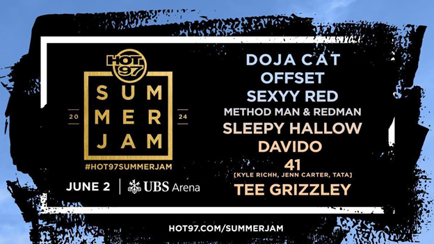 HOT 97's Summer Jam poster