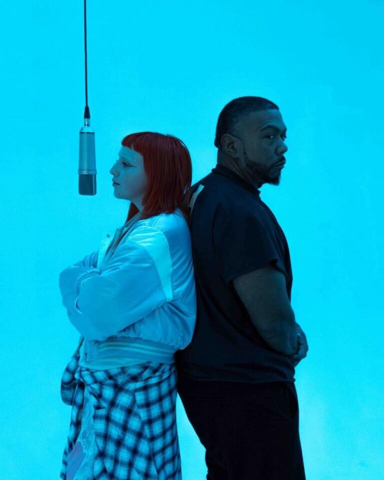 Amelia Moore - “back to him” photo with Timbaland