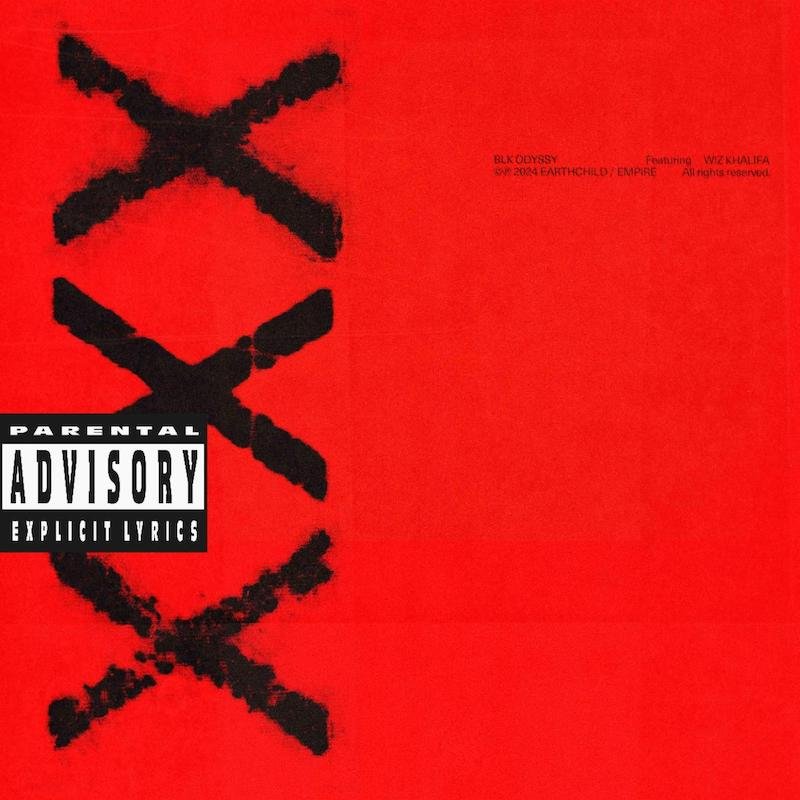 BLK ODYSSY & Wiz Khalifa - “XXX” cover art