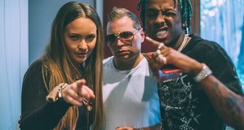 Kristii, Scott Storch, and Rich The Kid photo