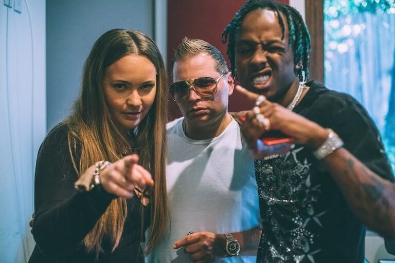 Kristii, Scott Storch, and Rich The Kid photo