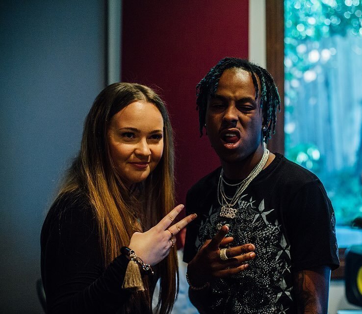 Kristii and Rich The Kid photo