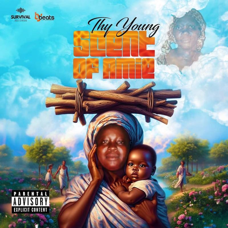 Thy Young - “Scent of Amie” album cover art