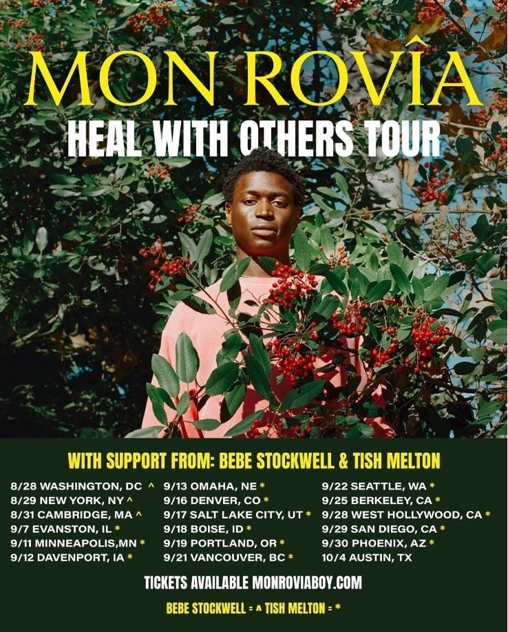 Mon Rovîa - “Heal With Others Tour"