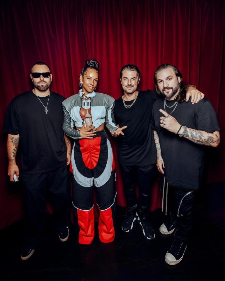 Swedish House Mafia & Alicia Keys - “Finally” press photo