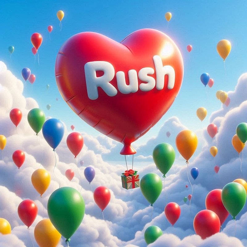 Aly Jade - “Rush” cover art