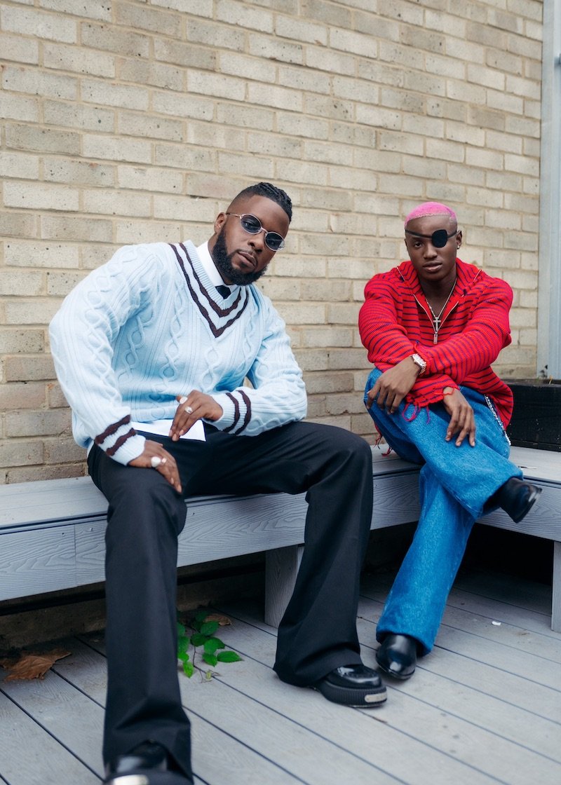 Maleek Berry and Ruger press photo