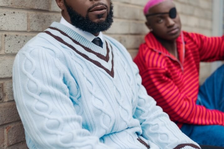 Maleek Berry and Ruger press photo