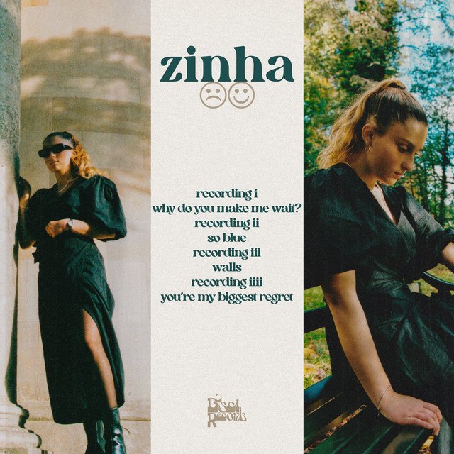 Zinha - “sad/happy” EP cover art