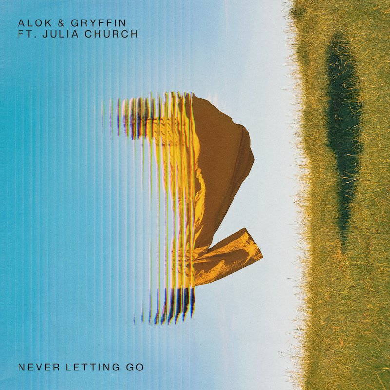 Alok, Gryffin, & Julia Church – “Never Letting Go” cover art