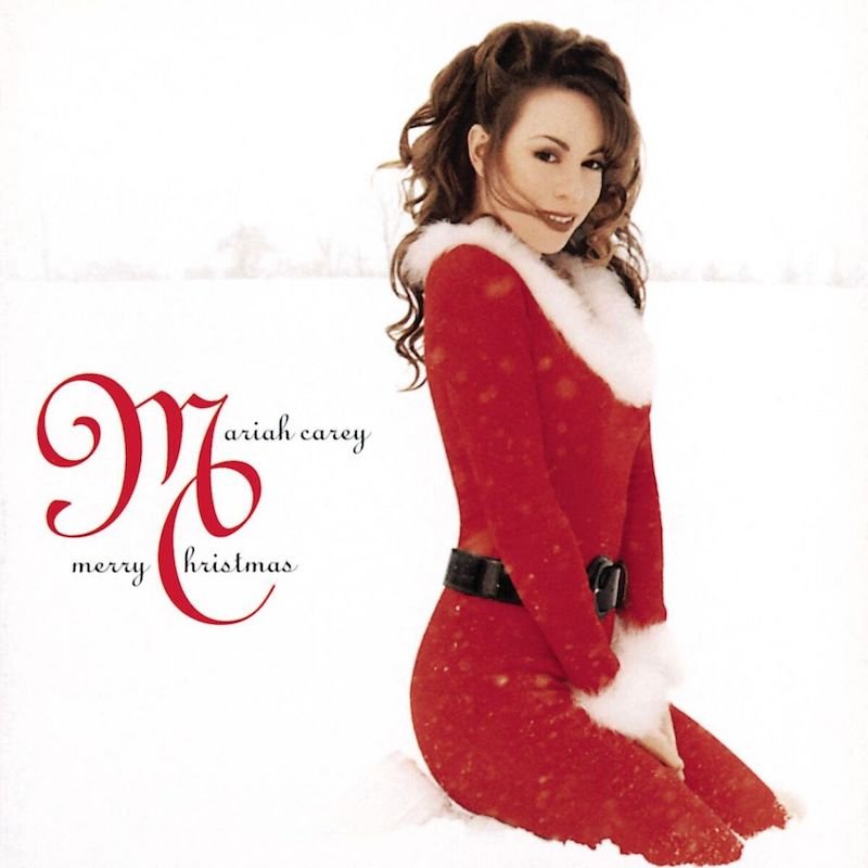 Mariah Carey’s “Merry Christmas” Album cover art